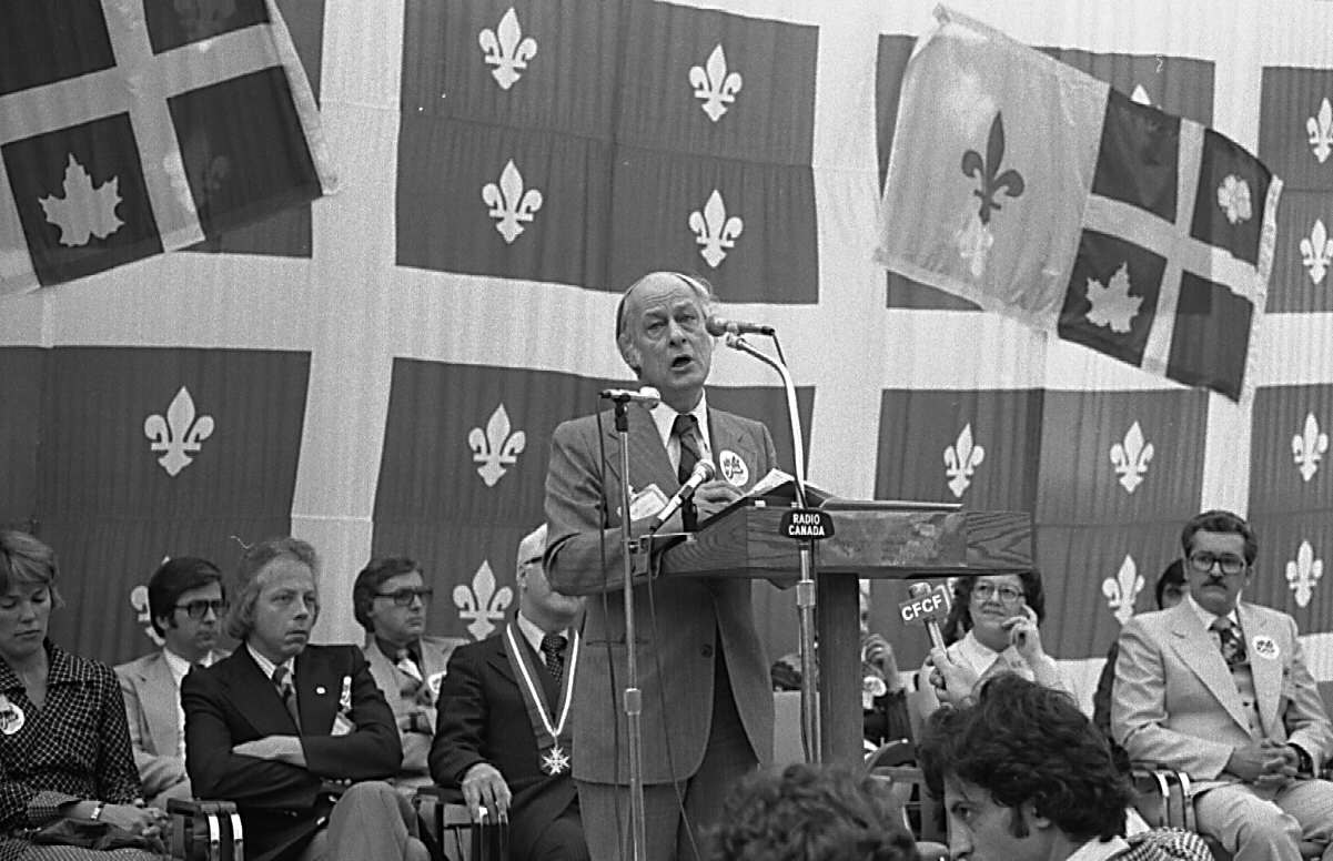 René Lévesque, fundador do Partido Quebecois