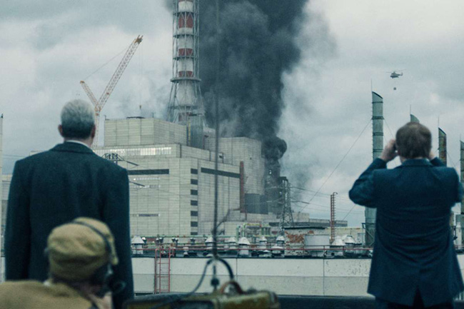 A explosão de Chernobyl