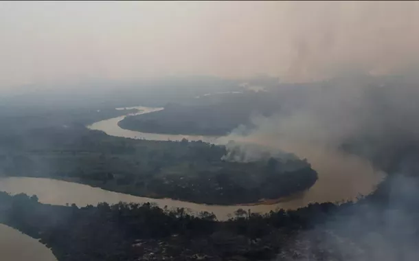 Focos de incêndios no Brasil já são 76% maior que em 2023