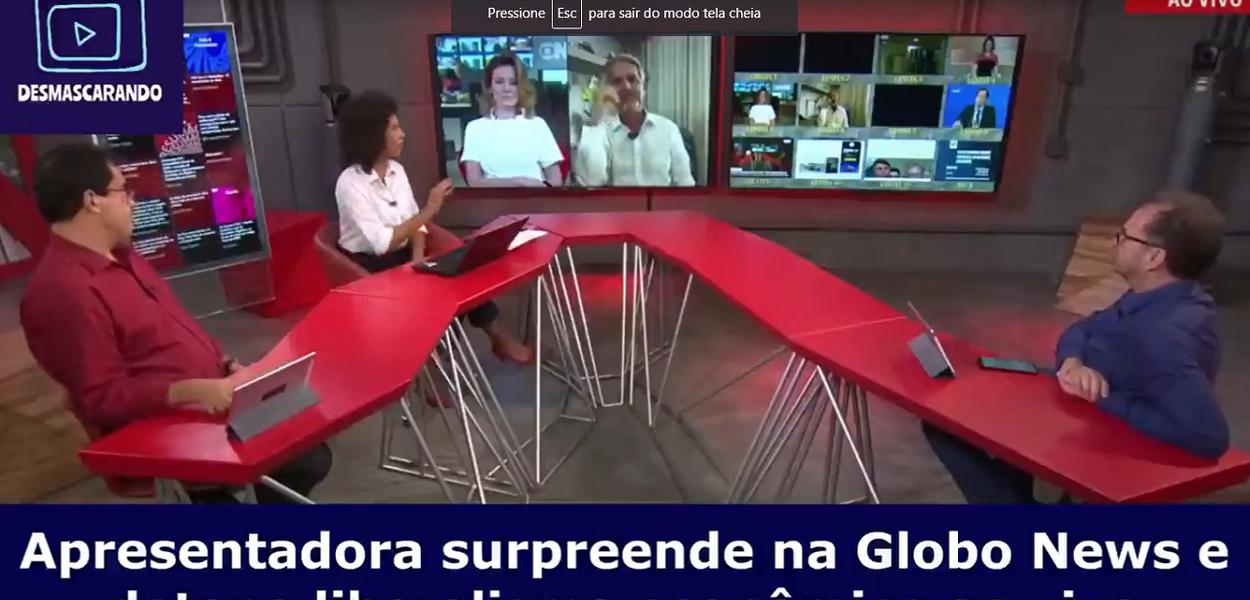 Apresentadora da Globonews ataca neoliberalismo