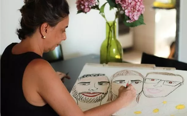 "Entre a raiz e a flor há o tempo" que surge o talento adormecido de uma artista