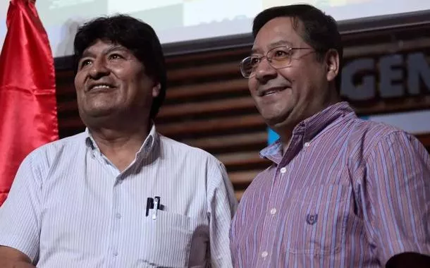 Evo Morales e Luis Arce