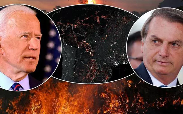 Joe Biden e Jair Bolsonaro