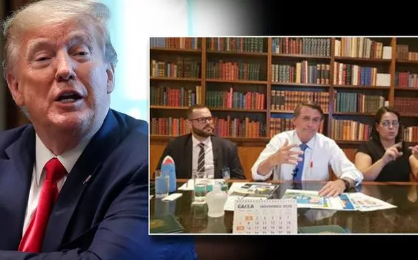 Bolsonaro torce por Trump e espera que ele alivie seus problemas com a Justiça