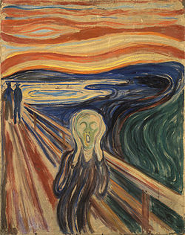 "O Grito", de Edvard Munch