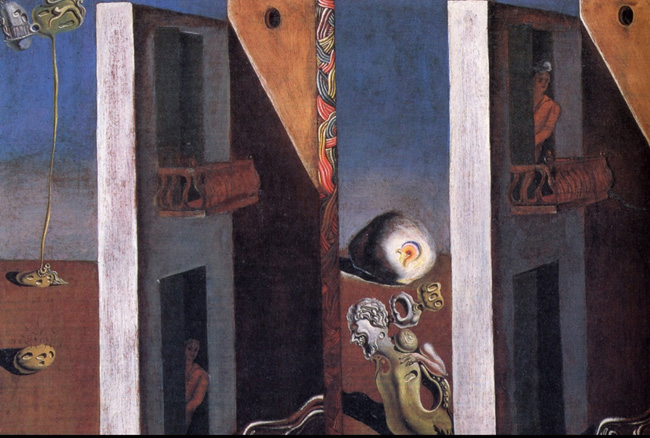 Os d0ois balcões, quadro roubado de Salvador Dali