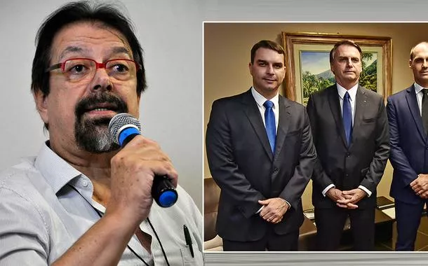 Florestan Fernandes Jr., Flávio, Jair, Eduardo e Carlos Bolsonaro