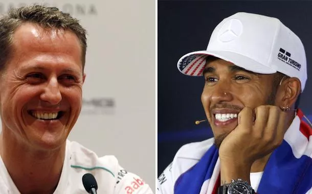 F1 junta falas e imagens de Schumacher e Lewis Hamilton em vídeo emocionante; assista