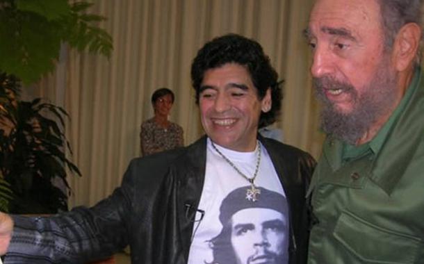 Diego Maradona e Fidel Castro