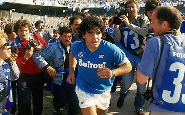 Diego Maradona, ídolo eterno do Napoli