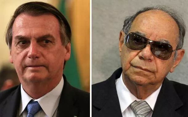Jair Bolsonaro  e coronel Brilhante Ustra