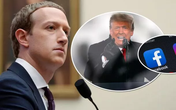 Mark Zuckerberg, Donald Trump, Facebook e Instagram