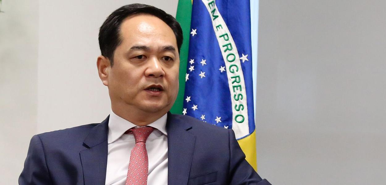 Yang Wanming, embaixador da China no Brasil (Foto: Romulo Serpa/Agência CNJ/Divulgação) Yang Wanming, embaixador da China no Brasil