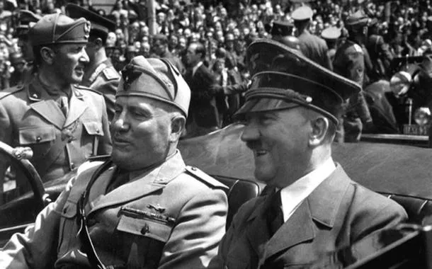 Mussolini e Hitler