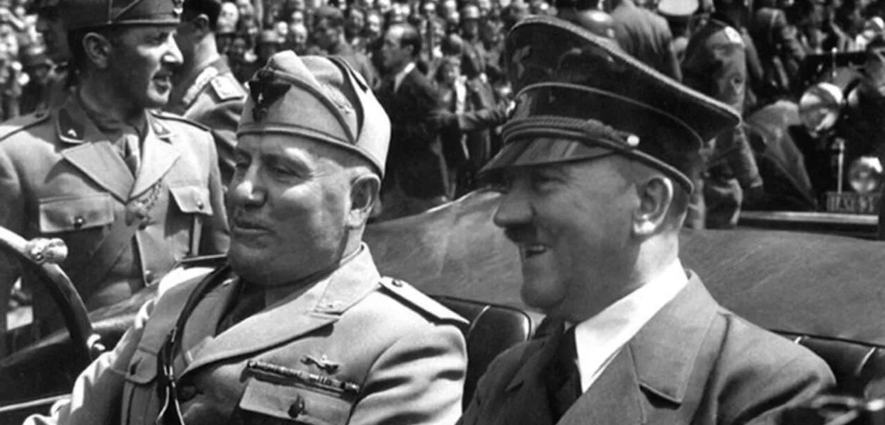 Mussolini e Hitler