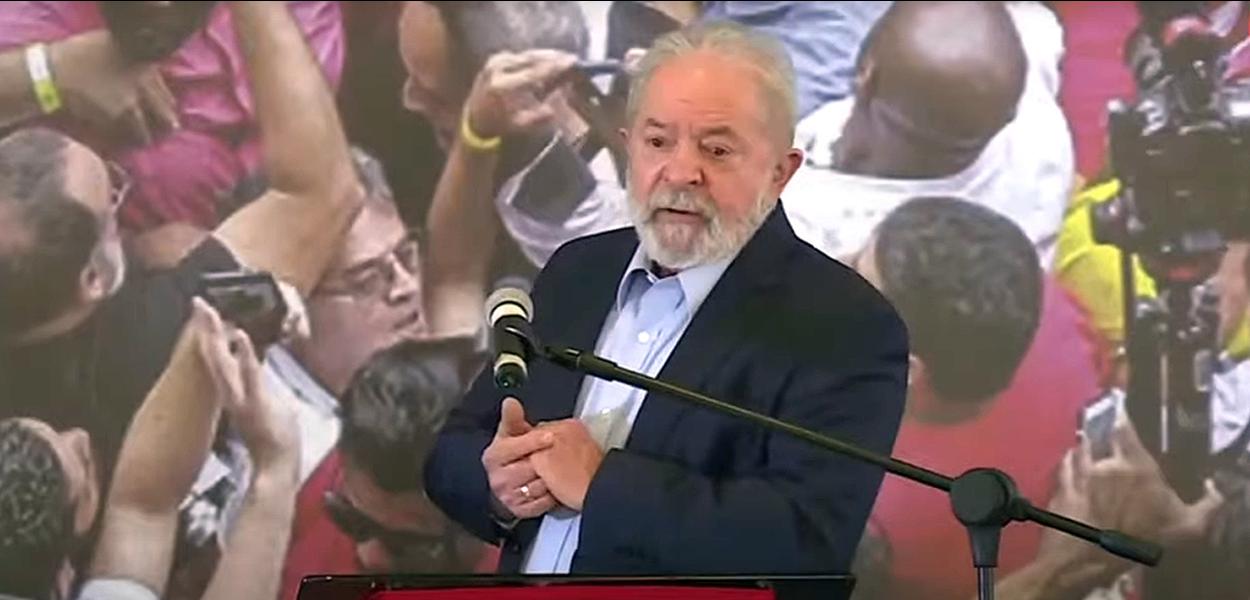 Lula em entrevista coletiva