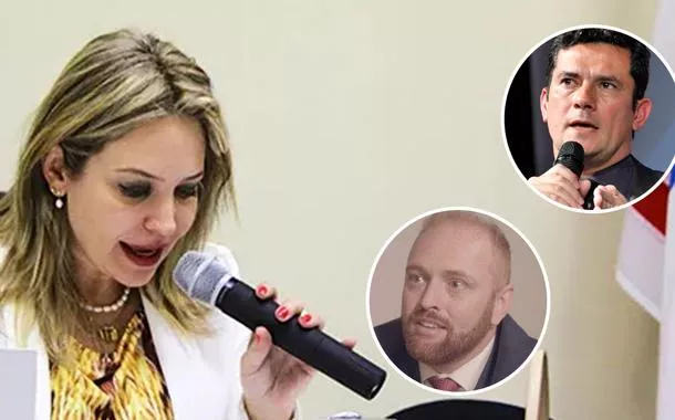 Larissa Ramina, Walter Delgatti Neto e Sergio Moro