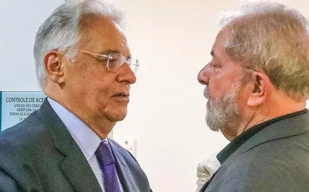 Fernando Henrique Cardoso e Lula