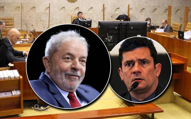 STF, ex-presidente Lula e Sérgio Moro