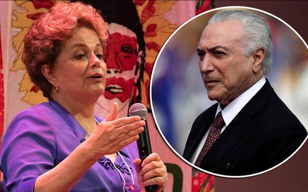 Dilma Rousseff e Michel Temer