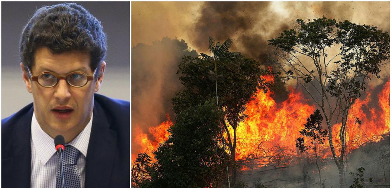 Ministro Ricardo Salles comenta incêndios na Austrália
