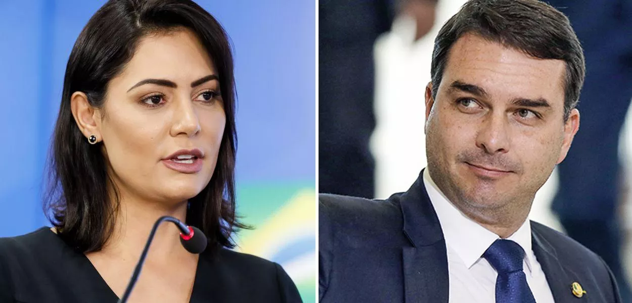 Michelle Bolsonaro reage à escolha de Flávio e tensão cresce no clã, diz Noblat