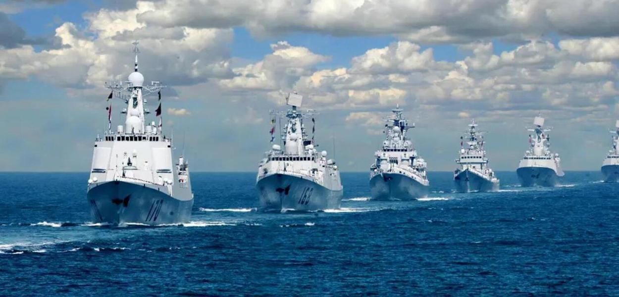 Frota naval chinesa