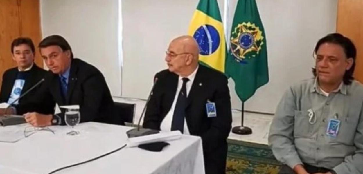 Jair Bolsonaro, Osmar Terra e Paolo Zanoto