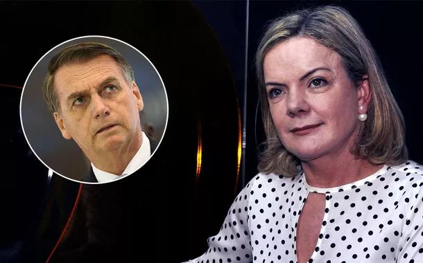 "É mesmo o Pai da Mentira", diz Gleisi após novos ataques de Bolsonaro ao STF