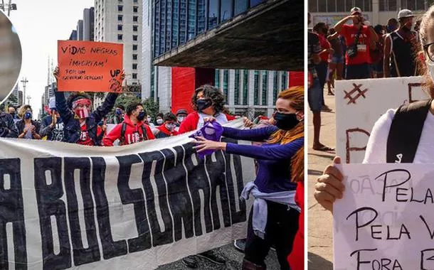 Ex-presidente Lula e protestos contra Jair Bolsonaro