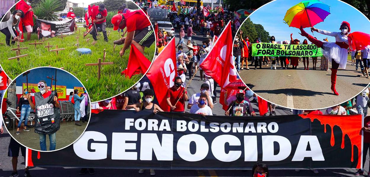 Manifestações por Fora Bolsonaro
