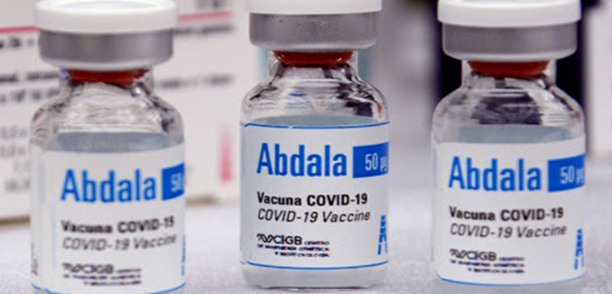 Vacina cubana Abdala chega à Venezuela