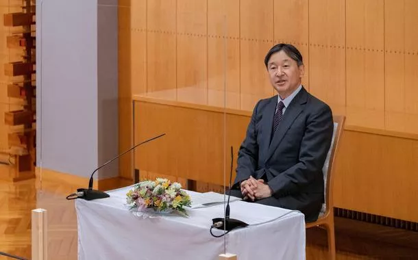 Imperador Naruhito, do Japão, em Tóquio