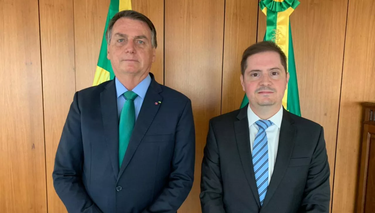 Jair Bolsonaro e Bruno Bianco