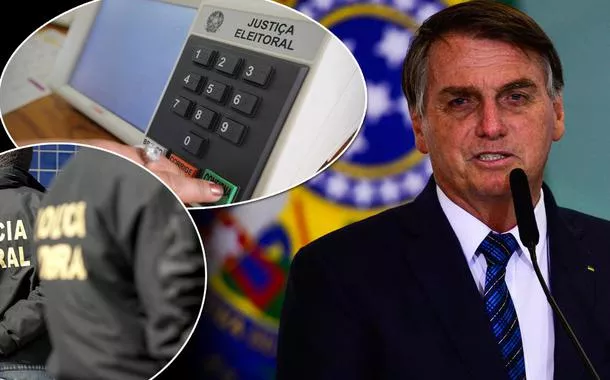 Polícia Federal, urna eletrônica e Jair Bolsonaro 