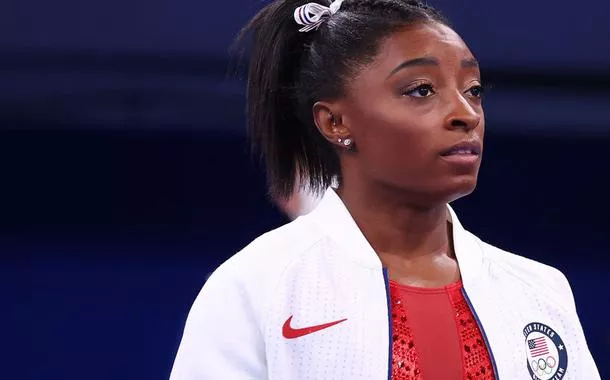 Ginasta olímpica Simone Biles nos Jogosjogos online gtaTóquio-2020