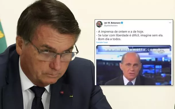 Bolsonaro resgata vídeo de Boechat para atacar as urnas eletrônicas