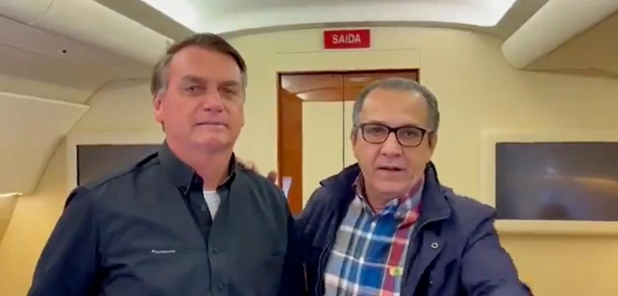 Jair Bolsonaro e Silas Malafaia