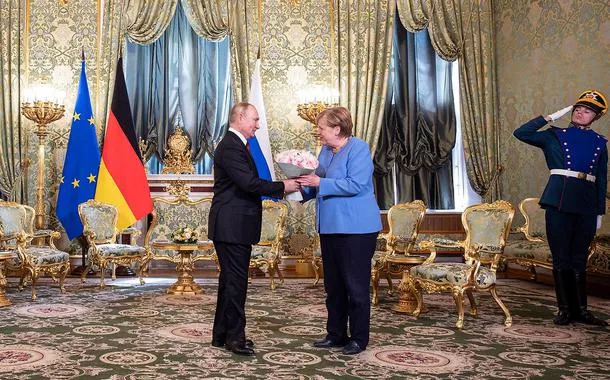 Putin e Merkel