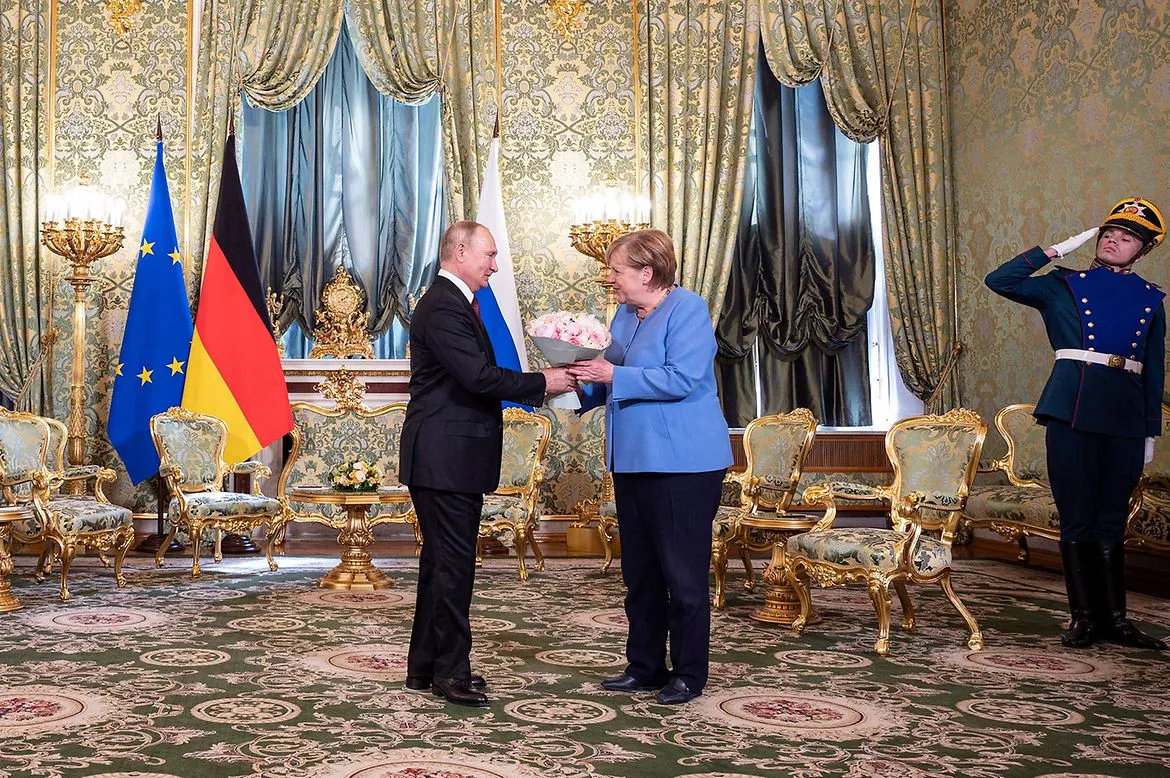 Putin e Merkel