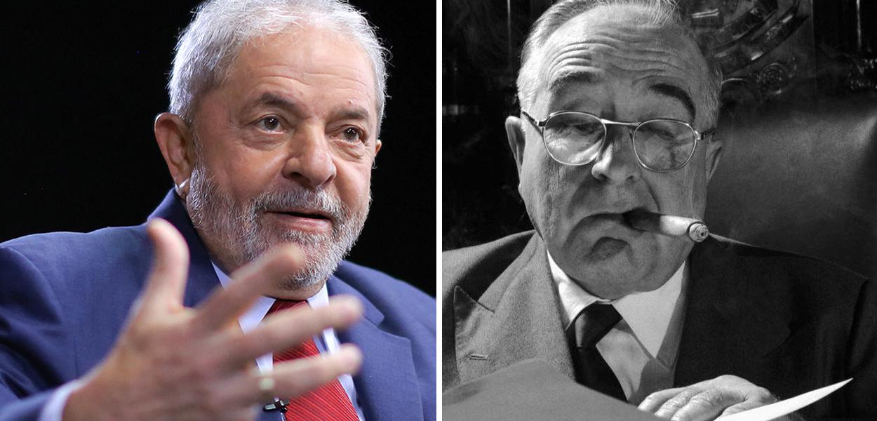 Lula e Getúlio Vargas (Foto: Ricardo Stuckert | Divulgação)