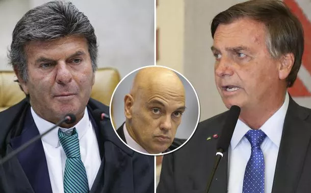 Bolsonaro tentou usar Temer para se aproximar de Moraes e mandou mensagens para Fux