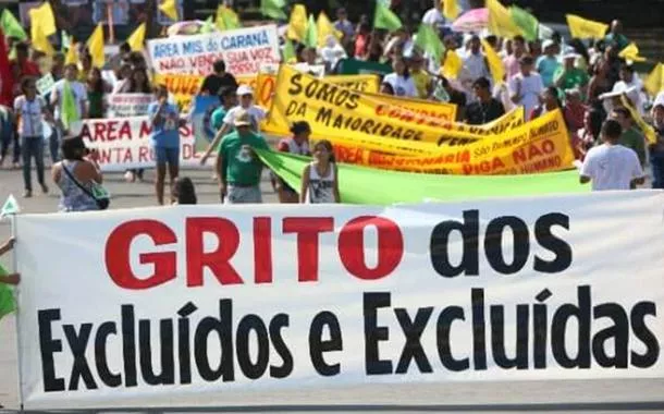 Grito dos Excluídos irá contrapor a marcha bolsonarista no 7 de Setembro