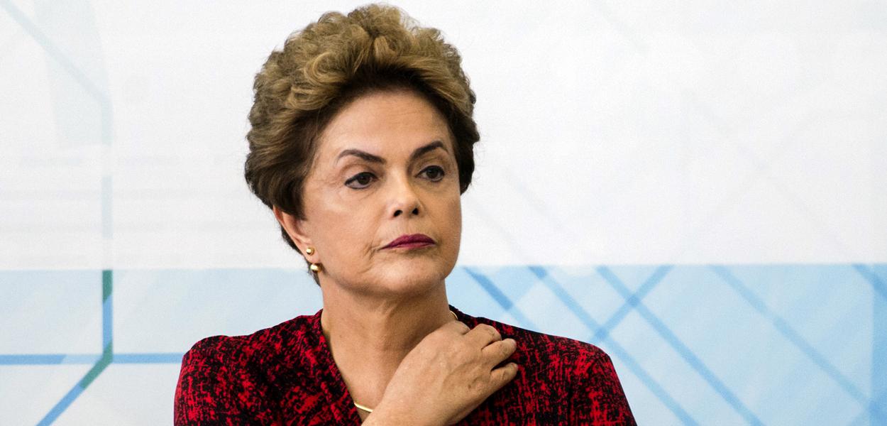 Presidenta Dilma Rousseff durante encontro privado com o