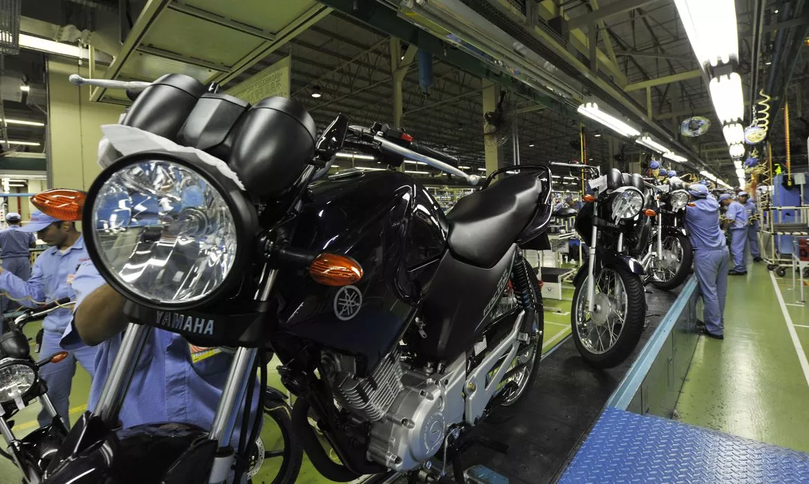 Com alta de 14% no trimestre, produção de motos é a melhor em 13 anos