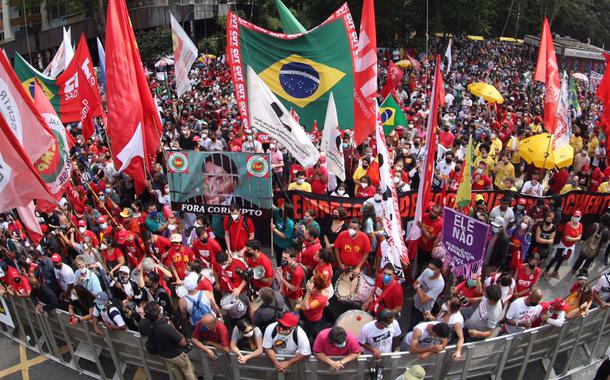Manifestação “Fora Bolsonaro”, São Paulo, Av. Paulista.
