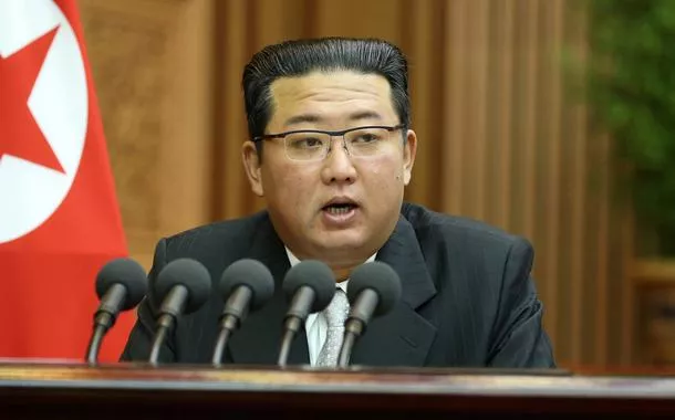 Líder da Coreia do Norte, Kim Jong Un