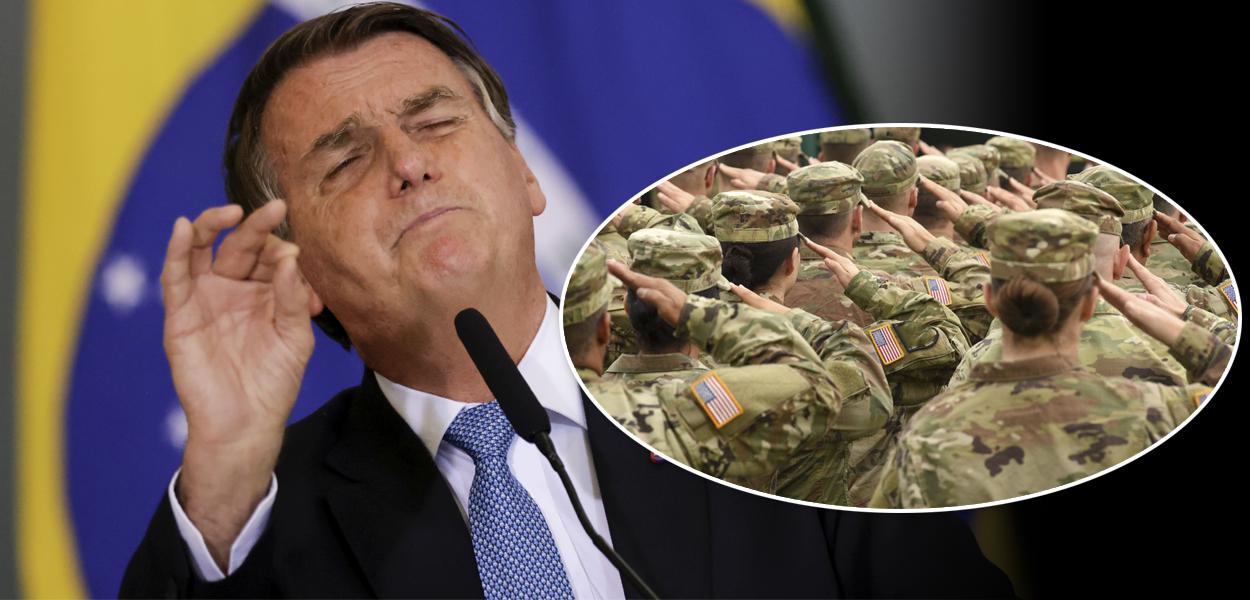 Bolsonaro autoriza presença temporária de militares dos EUA no Brasil