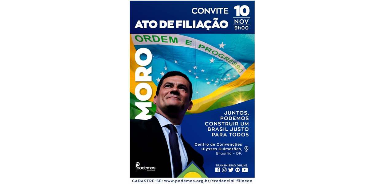 Moro Desembarca No Brasil Para Ato De Filiação Ao Podemos Que Já Tem