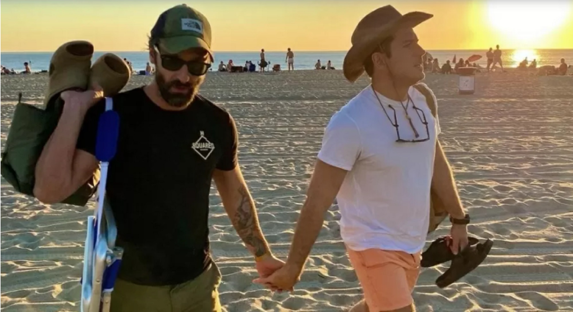 Marco Pigossi, que sale con la directora italiana